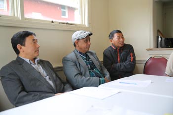 Officers and Advisers meet